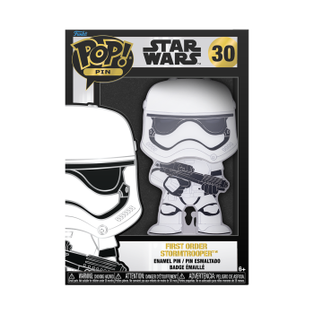 FUNKO POP PIN Star Wars First Order Stormtrooper #30